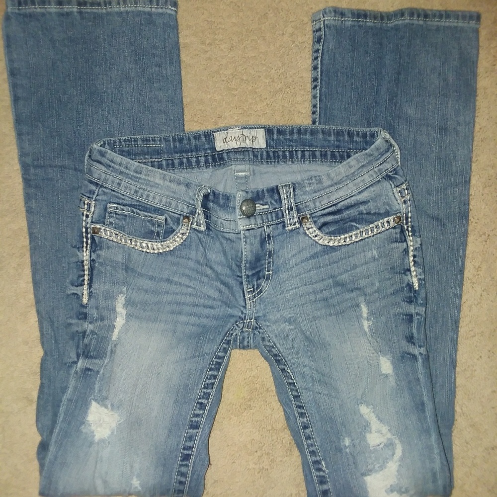 Womens Buckle Jeans